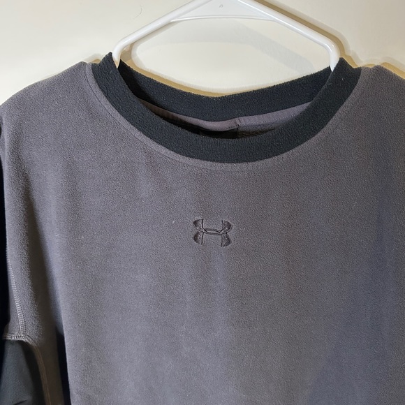 Men's Under Armour Fleece Athletic Shirt Size Large - Picture 3 of 5